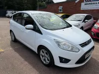 Used Ford C-MAX Zetec 125 HP (91 kW) 2013 White MPV
