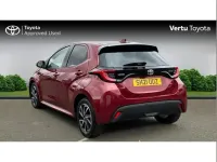 Used Toyota Yaris Design 113 HP (83 kW) 2021 Red Hatchback