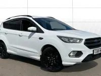 Used Ford Kuga ST-Line X 120 HP (88 kW) 2018 White SUV