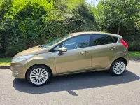Used Ford Fiesta Titanium 2012 Brown Hatchback