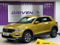 Used VW T-Roc Active 115 HP (84 kW) 2021 Yellow SUV