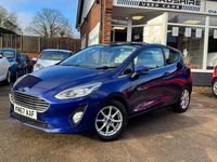 Used Ford Fiesta Zetec 70 HP (51 kW) 2017 Blue Hatchback