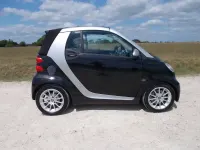 Used Smart ForTwo Cabrio Passion 2009 Silver Cabriolet