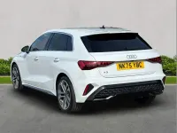 Used Audi A3 S-Line 147 HP (108 kW) 2025 White Hatchback