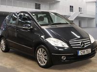 Used Mercedes A160 Elegance 82 HP (60 kW) 2011 Black Hatchback