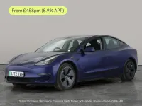 Used Tesla Model 3 Long Range AWD 366 kW (498 HP) 2022 Blue Sedan