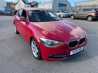 Used BMW 116 Sport Line 2015 Red Hatchback