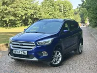 Used Ford Kuga Titanium 150 HP (110 kW) 2017 Blue SUV