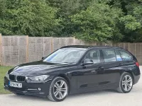 Used BMW 316 Sport Line 136 HP (100 kW) 2014 Black Estate