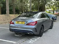 Used Mercedes CLA220 AMG line 2017 Grey Coupe