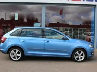 Used Skoda Rapid SE 95 HP (69 kW) 2018 Blue Hatchback