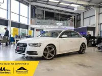 Używany Audi A4 Black Edition 150 KM (110 kW) 2014 Biały Sedan/Limuzyna