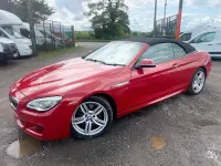 Used BMW 640 Cabriolet M Sport 313 HP (230 kW) 2015 Red Cabriolet
