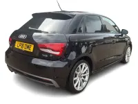 Used Audi A1 Sportback S-Line 125 HP (91 kW) 2018 Black Hatchback