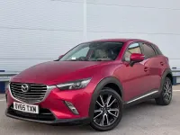 Begagnad Mazda CX-3 Inclusive 120 HK (88 kW) 2015 Röd SUV