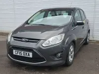 Used Ford C-MAX Zetec 125 HP (91 kW) 2015 Grey MPV