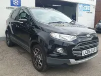 Used Ford Ecosport Titanium 95 HP (69 kW) 2016 Black SUV