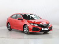 Begagnad Honda Civic SE 126 HK (92 kW) 2019 Röd Halvkombi