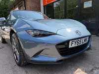 Used Mazda MX5 Inclusive 160 HP (117 kW) 2015 Blue Cabriolet