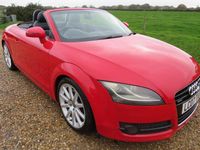 Used Audi TT 251 HP (184 kW) 2007 Red Cabriolet