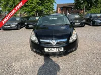 Used Vauxhall Corsa 89 HP (65 kW) 2007 Black Hatchback
