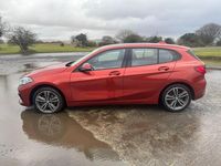 Used BMW 118 Sport Line 2020 Orange Hatchback