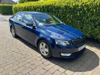 Usado Skoda Octavia SE 2015 Azul Utilitario