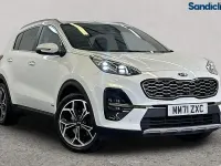 Used Kia Sportage GT-Line 177 HP (130 kW) 2022 White SUV