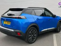 Used Peugeot e-2008 Premium 100 kW (136 HP) 2021 Blue SUV