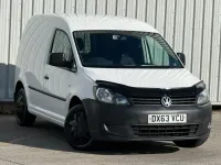 Used VW Caddy Startline 102 HP (75 kW) 2014 White MPV
