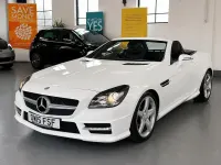 Used Mercedes SLK200 AMG 184 HP (135 kW) 2015 White Cabriolet