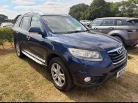 Used Hyundai Santa Fe Premium 197 HP (144 kW) 2010 Blue SUV