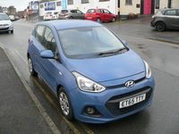 Used Hyundai i10 SE 2016 Blue Hatchback