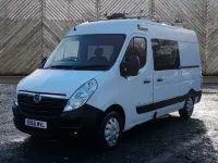Used Vauxhall Movano 130 HP (95 kW) 2018 White MPV
