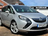 Used Vauxhall Zafira Tourer SRi 140 HP (102 kW) 2015 MPV