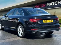 Used Audi A4 S-Line 150 HP (110 kW) 2017 Black Sedan