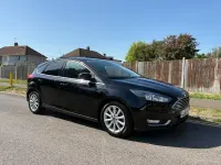 Used Ford Focus Titanium 125 HP (91 kW) 2016 Black Hatchback