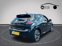 Used Peugeot e-208 Premium 100 kW (136 HP) 2022 Black Hatchback