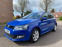 Used VW Polo Match 60 HP (44 kW) 2013 Blue Hatchback