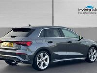 Used Audi A3 S-Line 110 HP (80 kW) 2022 Grey Hatchback