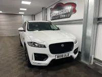 Used Jaguar F-Pace R-Sport 180 HP (132 kW) 2018 White SUV