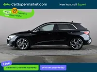 Begagnad Audi A3 S-Line 2025 Svart Halvkombi