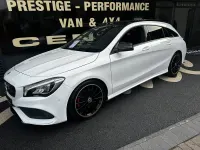 Used Mercedes CLA220 AMG line 2019 White Sedan