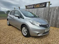 Used Nissan Note Acenta 80 HP (58 kW) 2014 Silver Hatchback