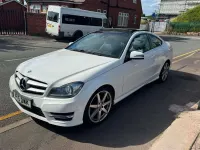 Used Mercedes C220 Sport Edition 2015 White Coupe