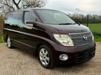 Used Nissan Elgrand Premium Edition 2007 Purple MPV