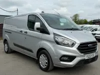 Begagnad Ford Transit Custom Trend 130 HK (95 kW) 2022 Silver Van