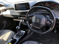 Used Peugeot 208 Allure 102 HP (75 kW) 2021 Blue Hatchback