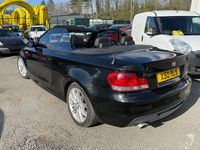 Used BMW 120 Cabriolet M Sport 2009 Black Cabriolet