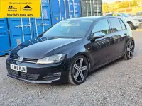 Used VW Golf VII S 125 HP (91 kW) 2015 Black Hatchback